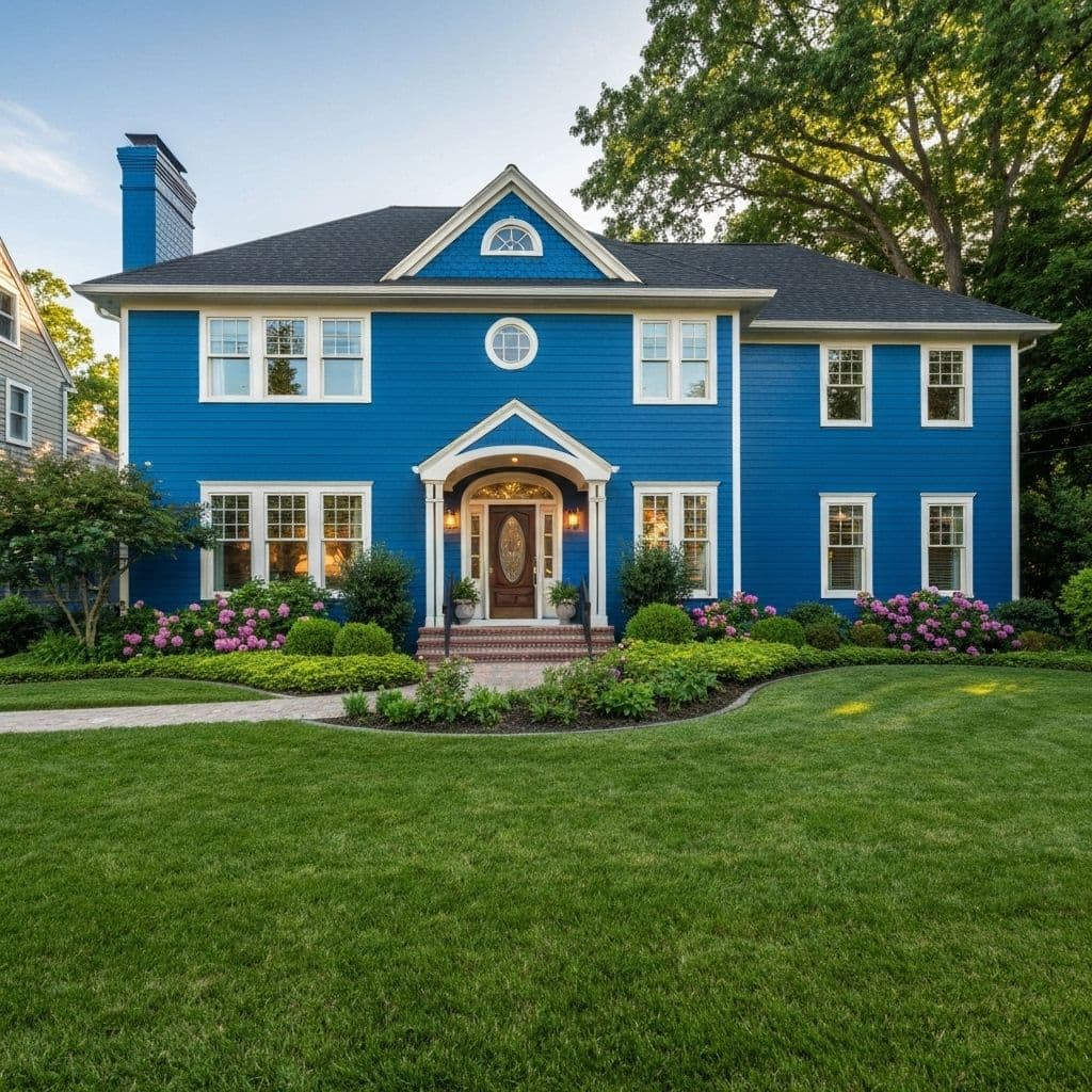 Exterior painting project