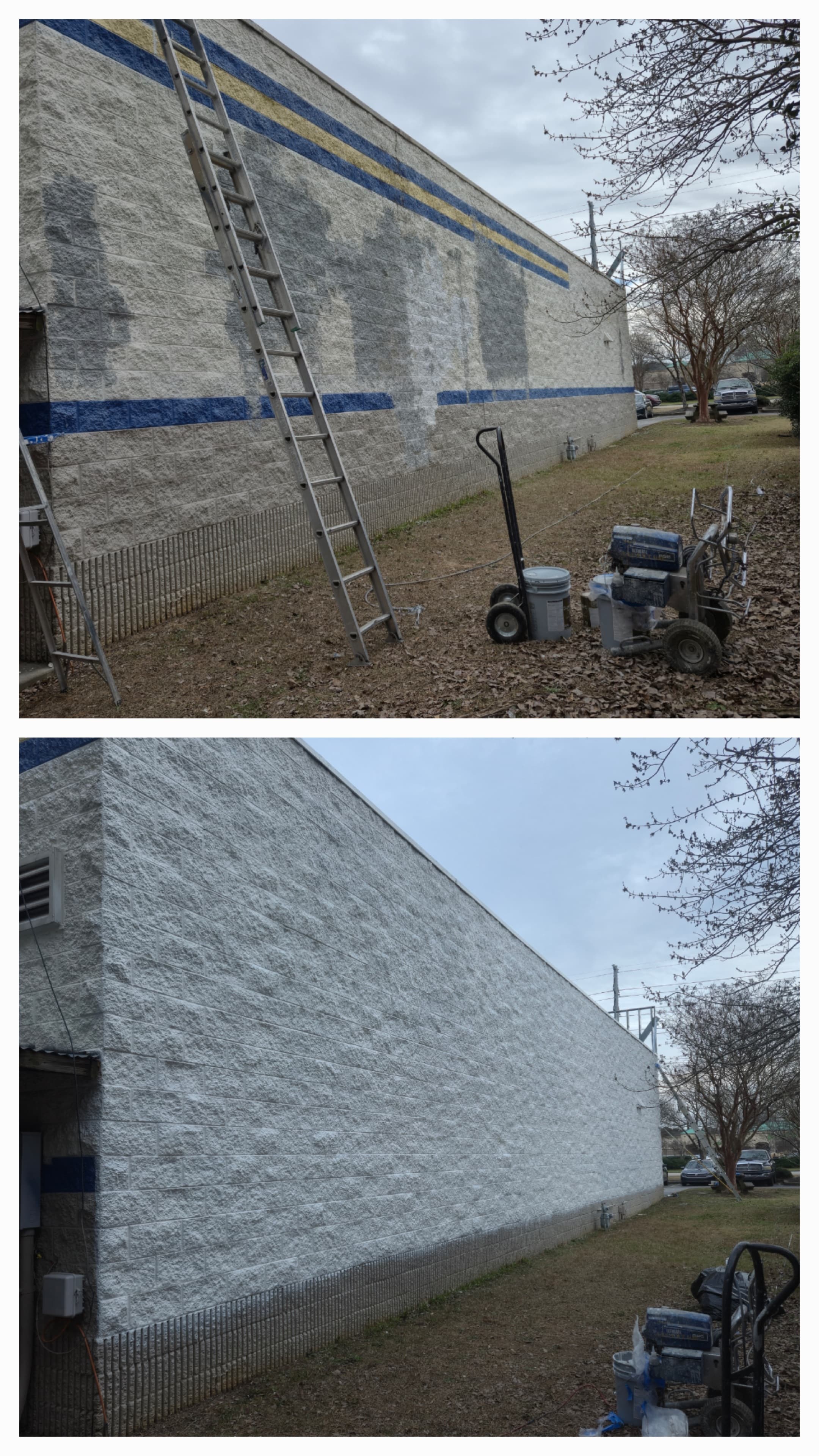 Added: sealed and painted frame replacement